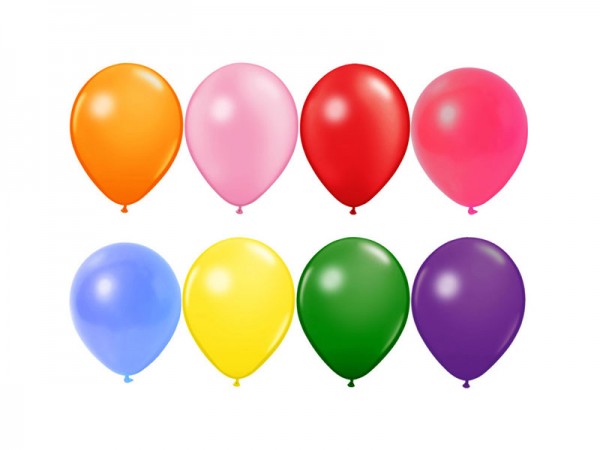 Mini Luftballons bunt kleine Latexballons
