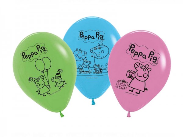 Luftballons Peppa Wutz Latexballons Peppa Pig