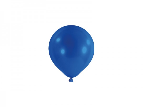 Mini Luftballons blau kleine Latexballons